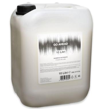 Go ahead shampoo nutriente con proteine latte linea bianca 10 litri