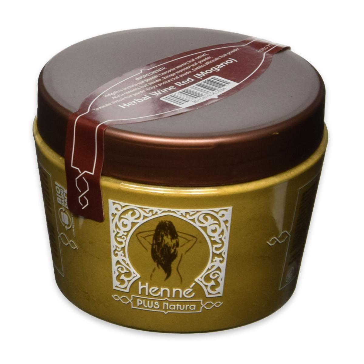 Henne' plus natura red wine mogano 125 gr