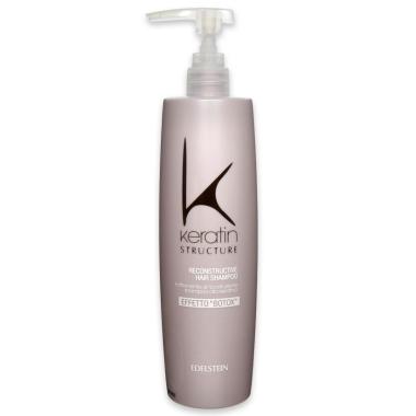 Reconstructive hair shampoo 750 ml keratin structure