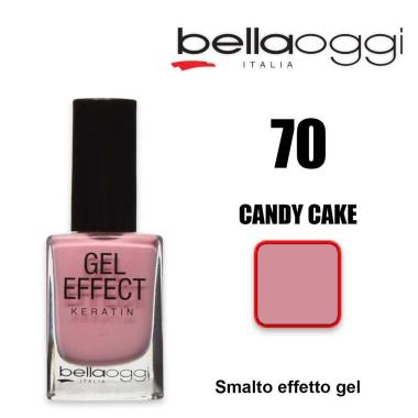 Gel effect keratin smalto effetto gel con cheratina candy cake
