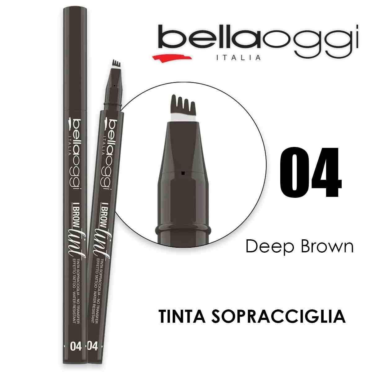 I brow tint pennarello sopracciglia  deep brown 04