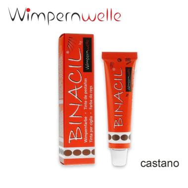 Wimpernwelle binacil ciglia castano