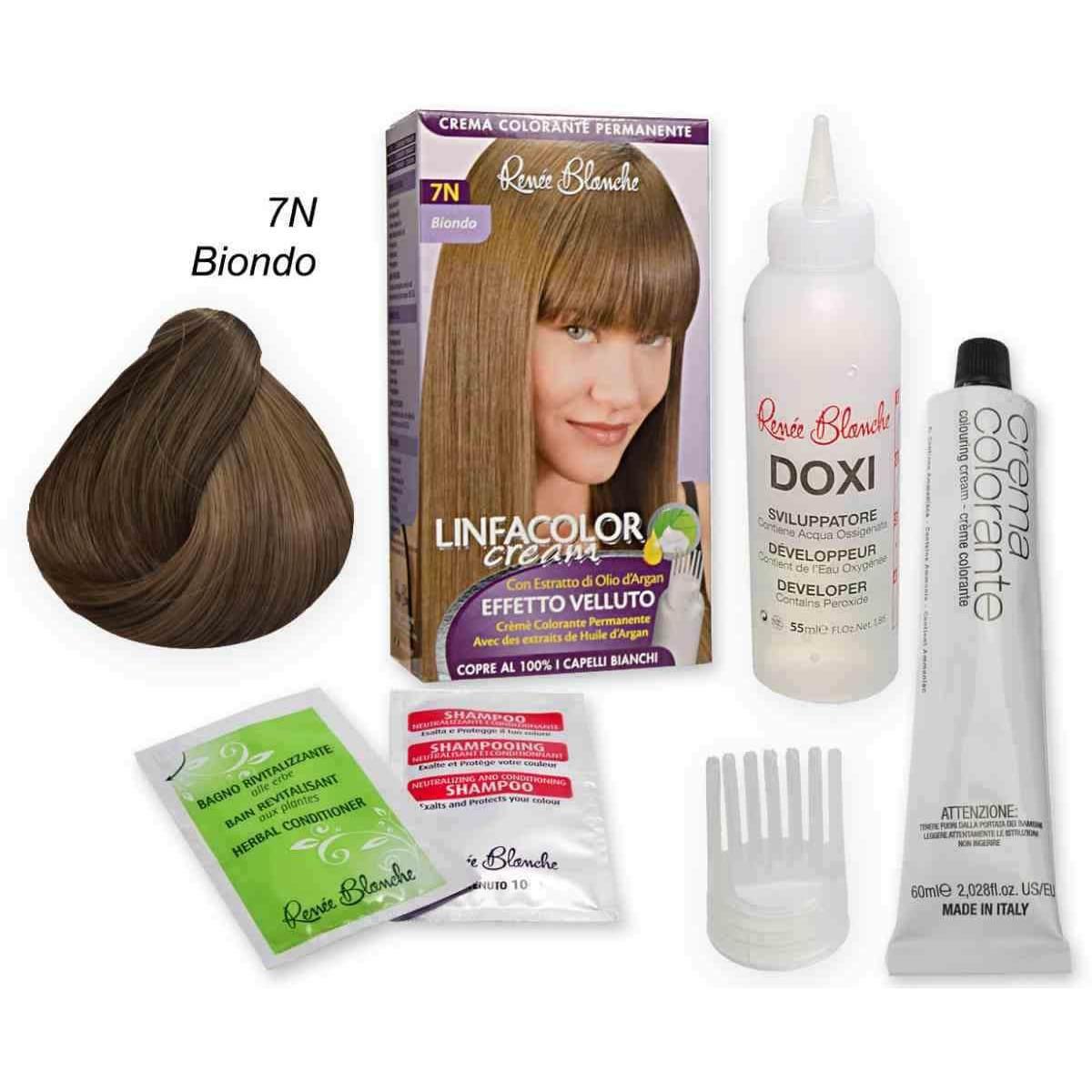 Linfacolor cream 7n biondo