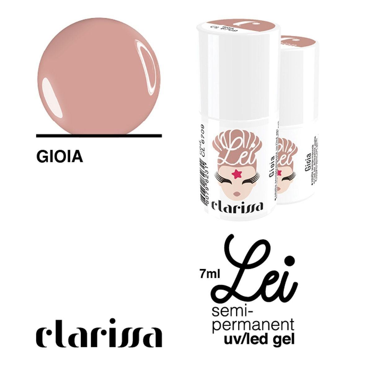 Clarissa smalto semipermanente tpo free 7 ml  gioia