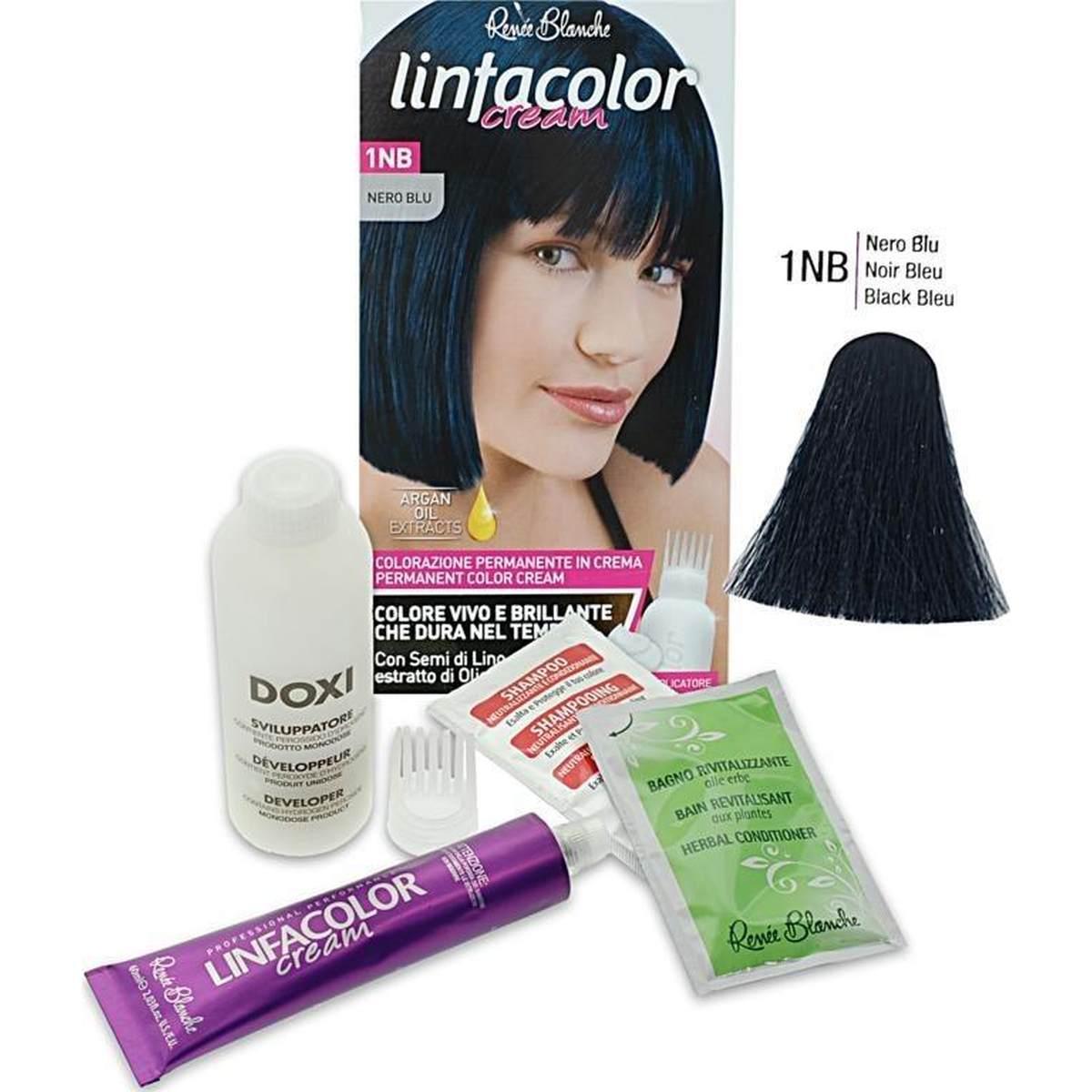 Linfacolor cream nero blu