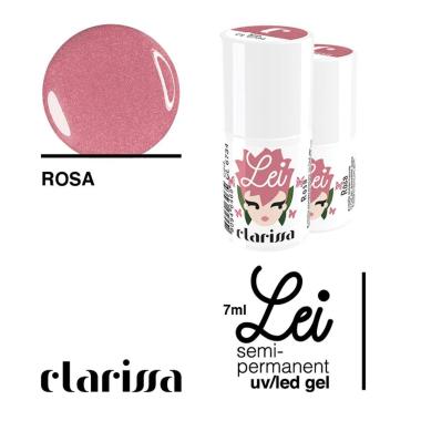 Clarissa smalto semipermanente tpo free 7 ml  rosa