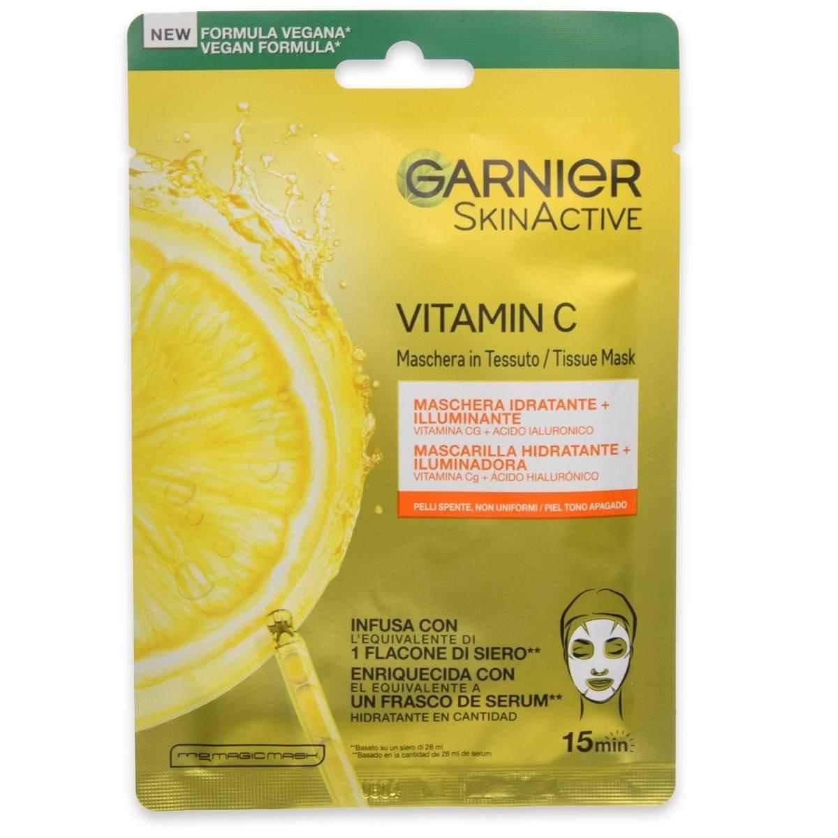 Garnier t mask vitamina c