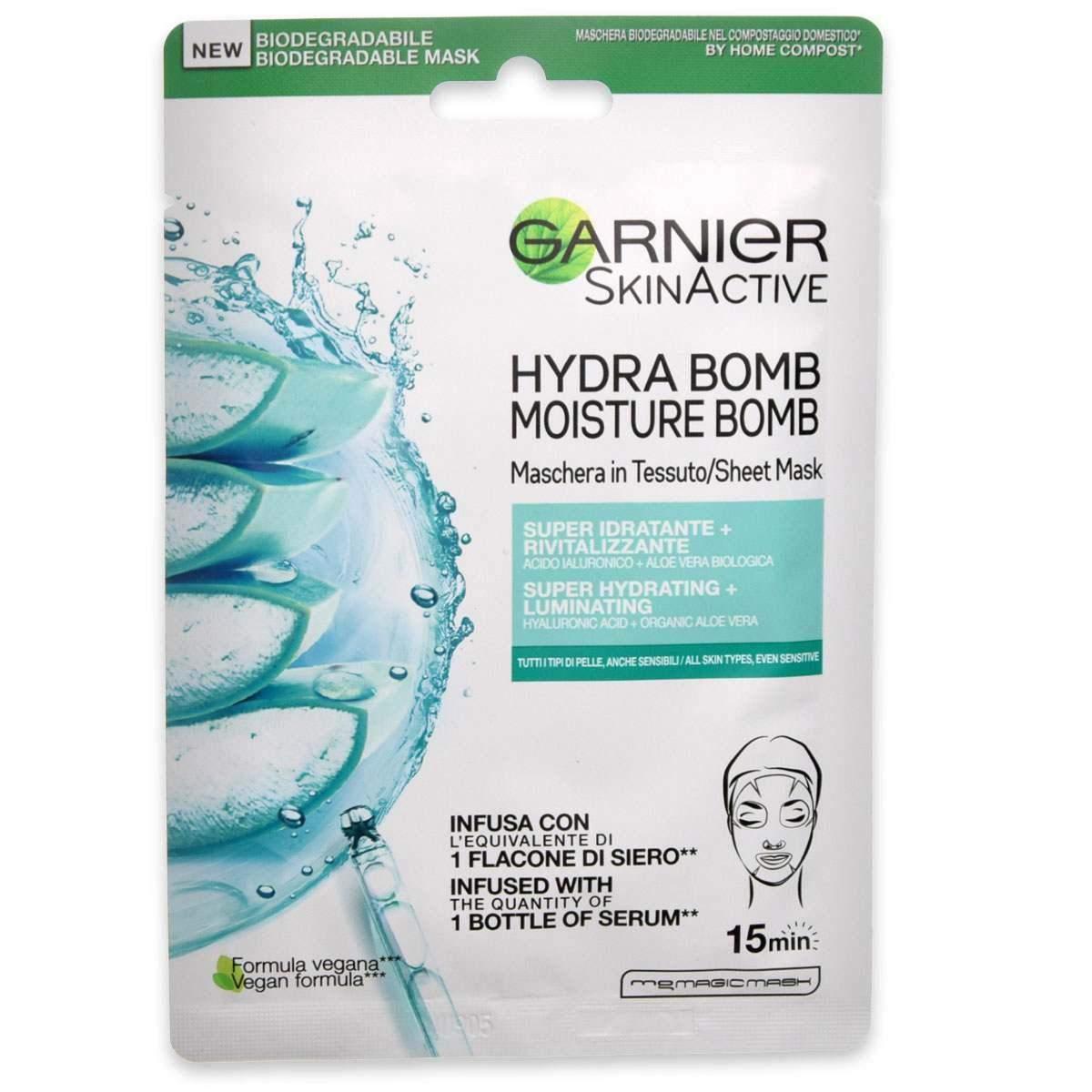 Garnier skin active maschera in tessuto aloe