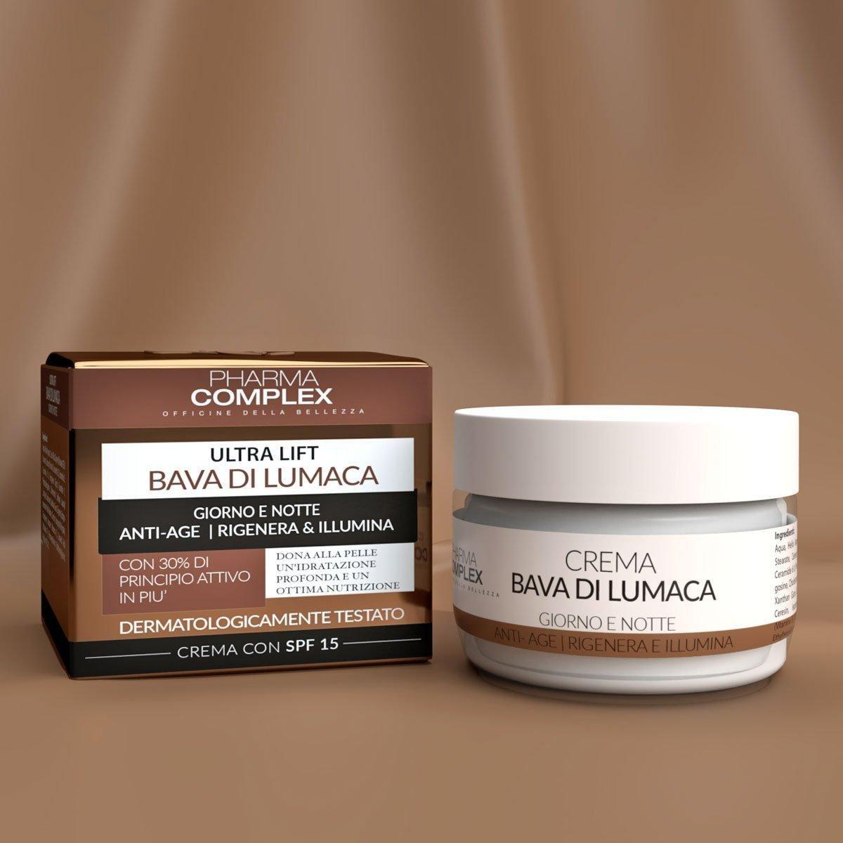 Pharma complex crema viso bava di lumaca 50 ml