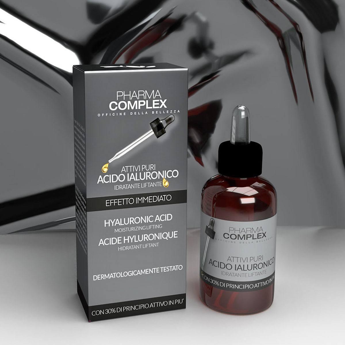 Pharma complex siero viso attivi puri acido ialuronico 30 ml