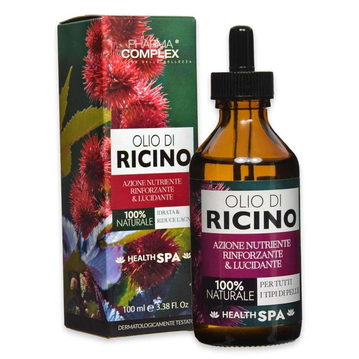 Pharma complex olio di ricino 100 ml uso cosmetico
