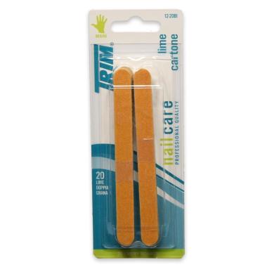 Trim lime cartone 12 cm 20 pz. doppia grana