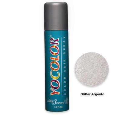Yocolor spray 75 ml glitter argento