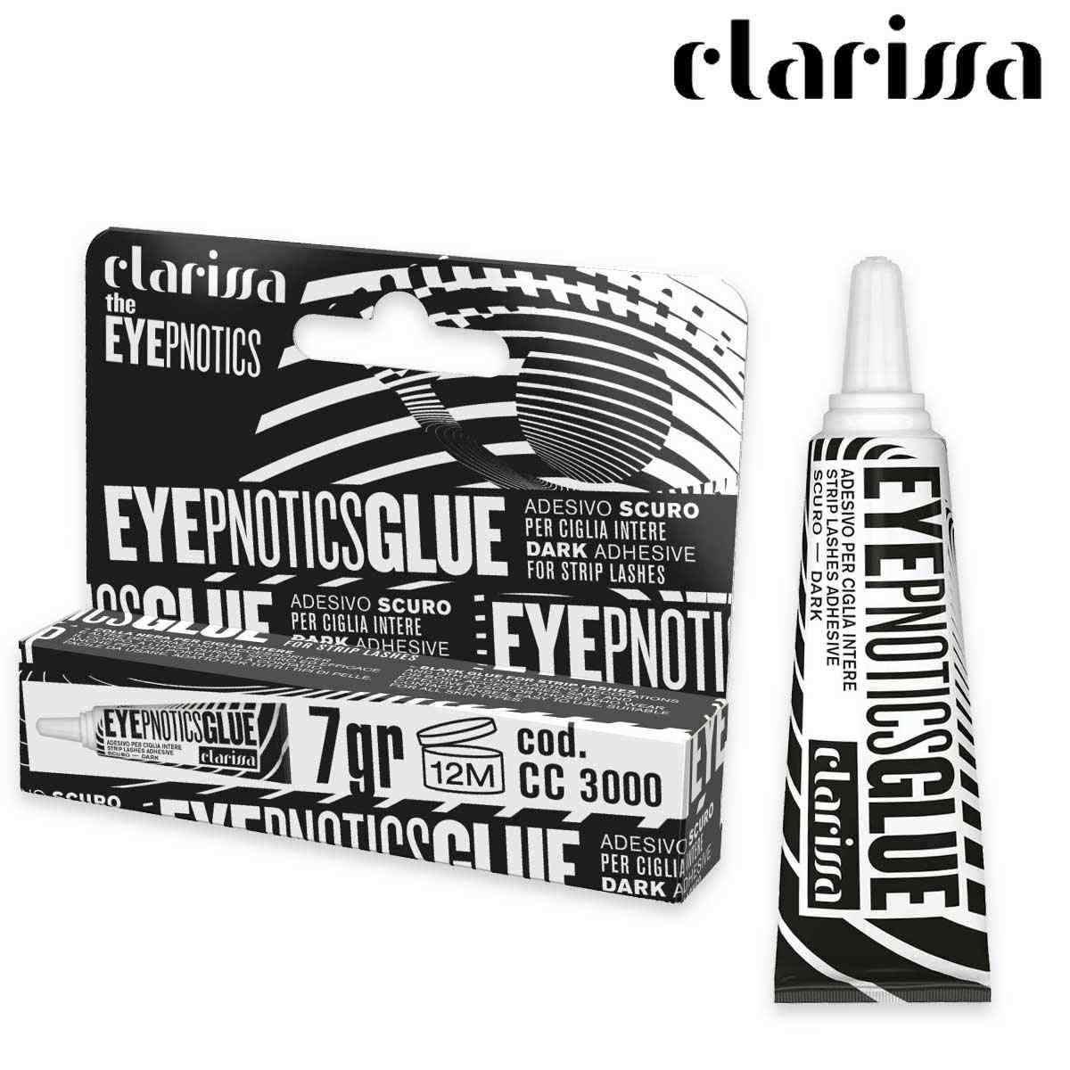 Clarissa eyepnotics colla per ciglia intere nera 7gr