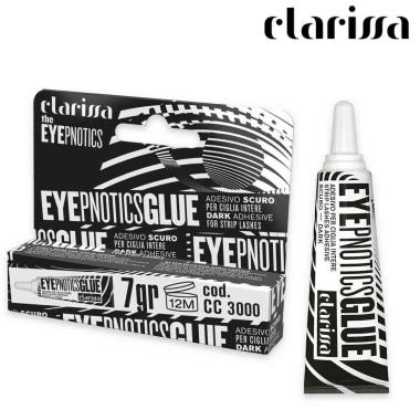 Clarissa eyepnotics colla per ciglia intere nera 7gr