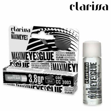 Clarissa maxymeyes colla per ciglia  a ciuffetto traspar.  3,8gr