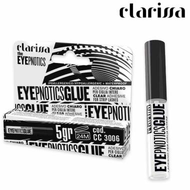 Clarissa eyepnotics colla per ciglia intere chiara waterproof 5gr