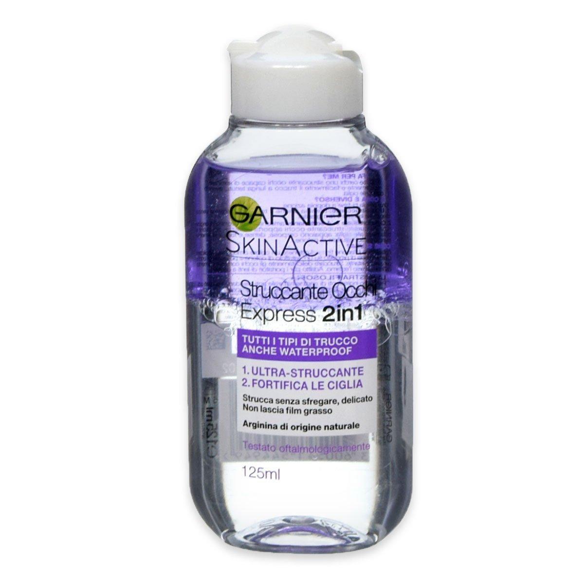 Garnier skin active struccante occhi bifase 2 in 1 125 ml