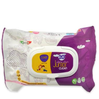 Clendy salviette imb. junior clean 20 pz