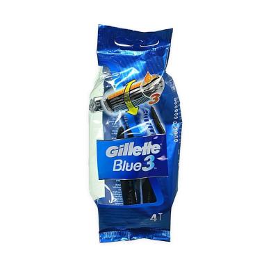 Gillette blue 3 smoot  4 pz + 2 gratis