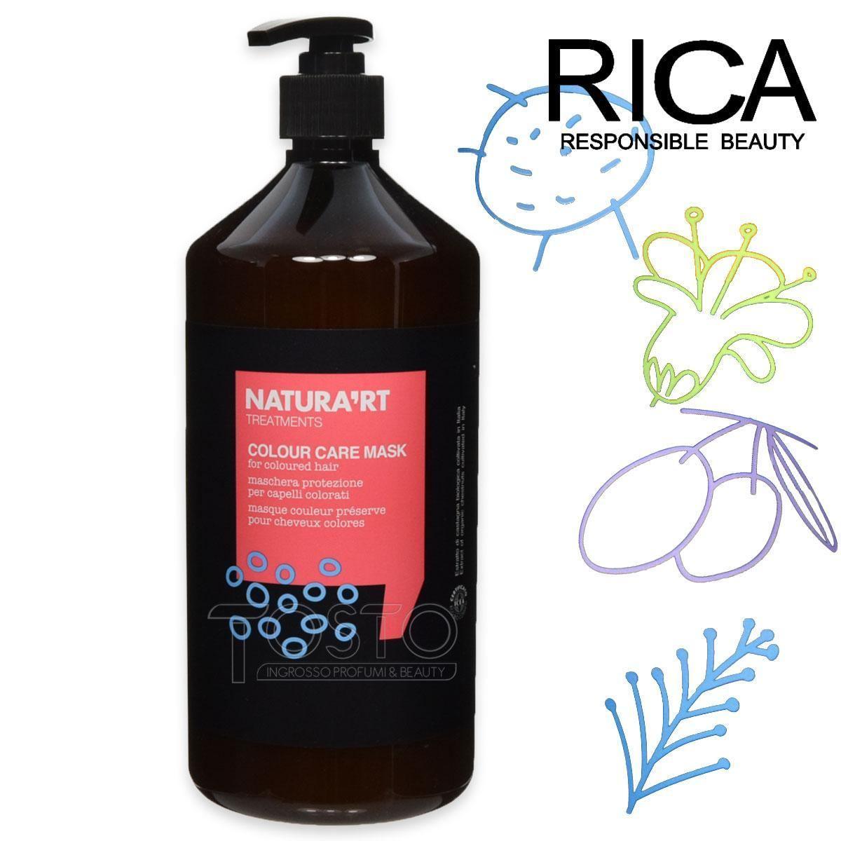 Rica colour care mask 1000 ml rivitalizzante