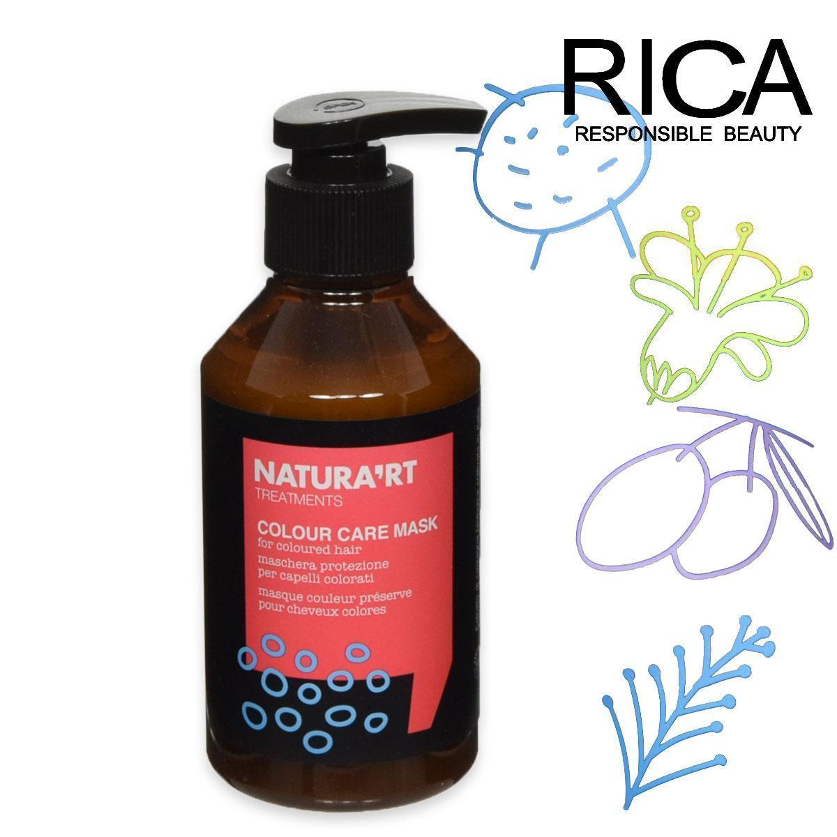 Rica colour care mask 250ml rivitalizzante