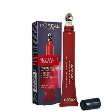 L'oreal  dermo exp. revit. laser x3 occhi 15 ml