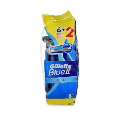 Gillette blue ii  plus 6 + 2