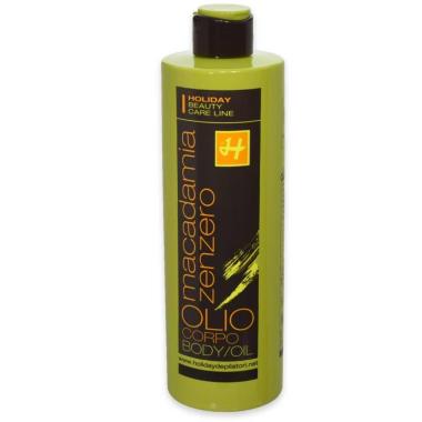 Holiday olio corpo 500 ml macadami e zenzero