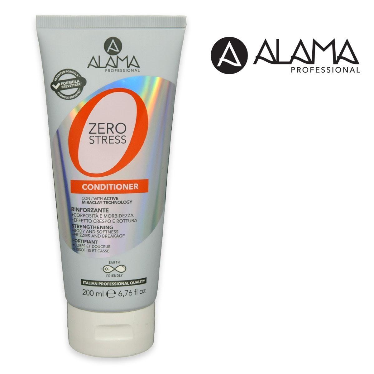 Alama professional zero stress conditioner rinforzante per tutti i tipi di capelli 200 ml<br>