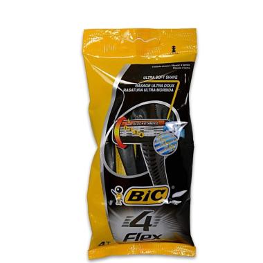 Bic rasoio flex 4 lame bl. da 4 pz
