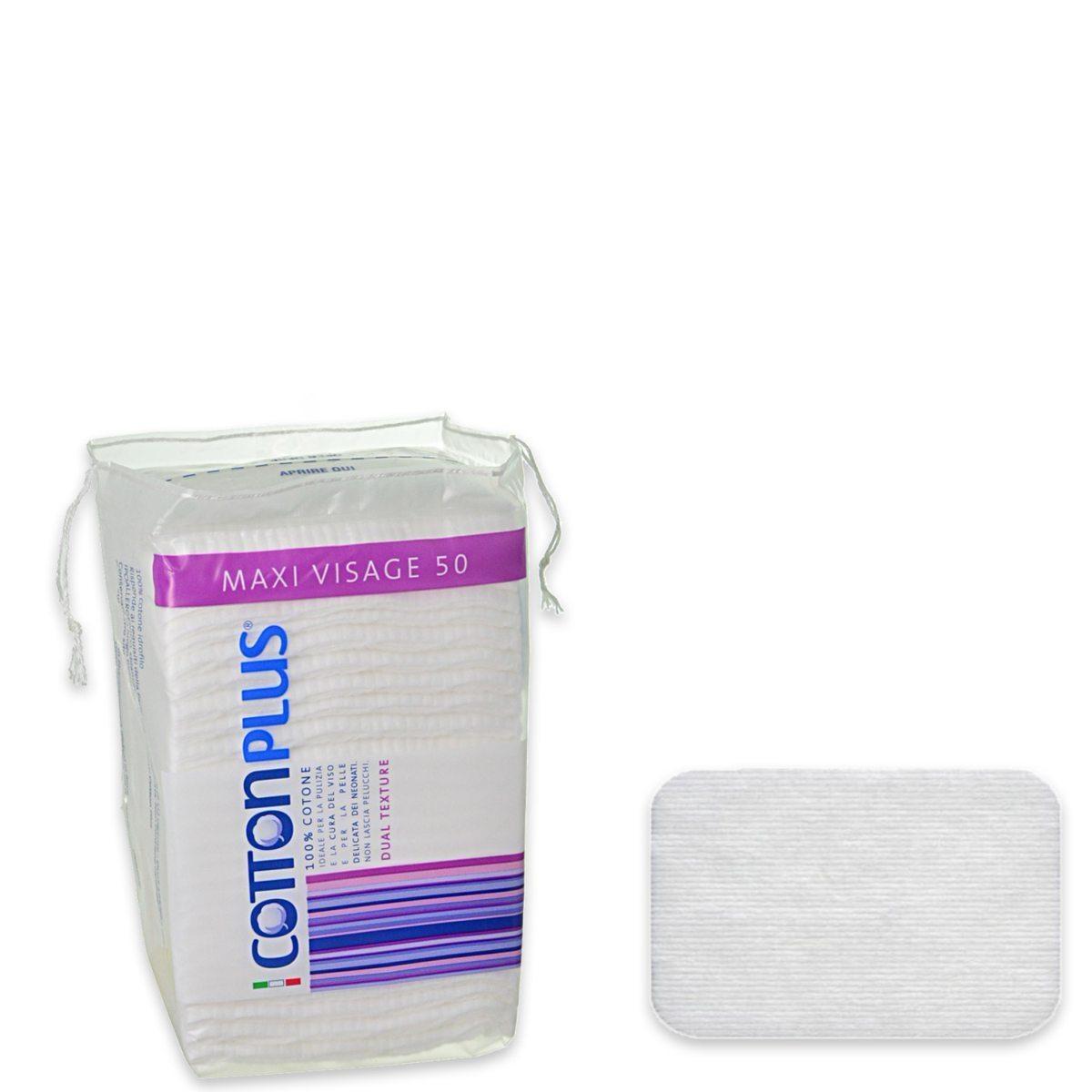 Cotton plus maxi visage 50  100 % cotone