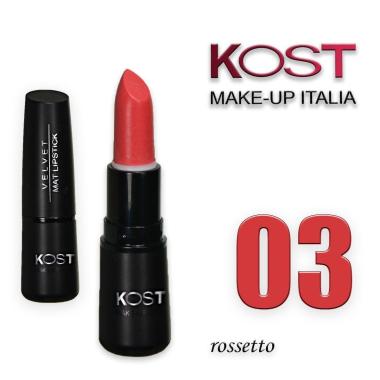 Rossetto velvet kost 03