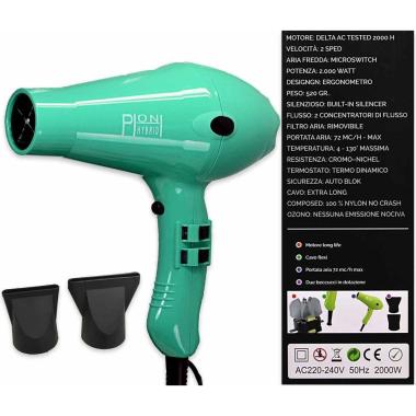 Phon hybrid nylon professionale 2000 w gioia