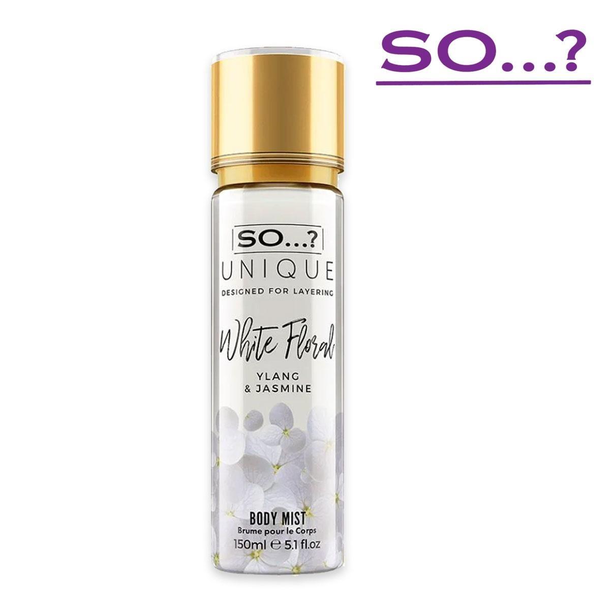 So...?so unique 150 ml body mist white floral