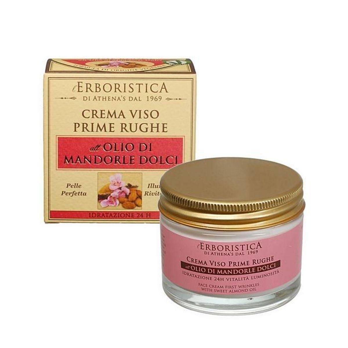 L'erboristica crema 50 ml viso prime rughe olio di mandorle