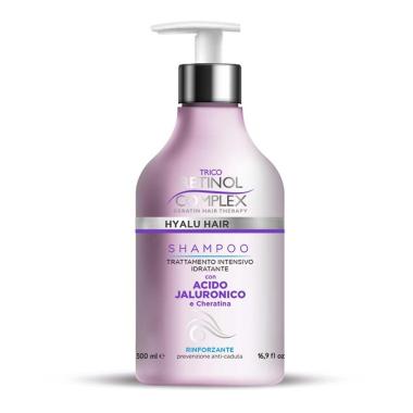 Trico retinol complex shampoo acido jaluronico & cheratina 500 ml
