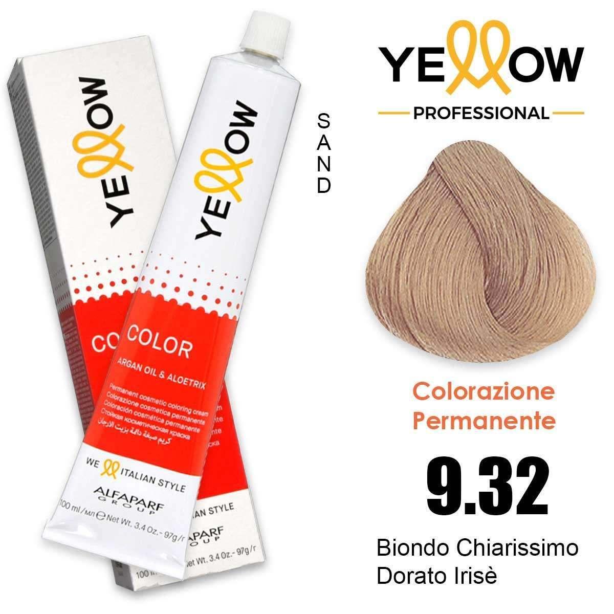 ALFAPARF YELLOW COLOR PERMANENT 9.32 100ml