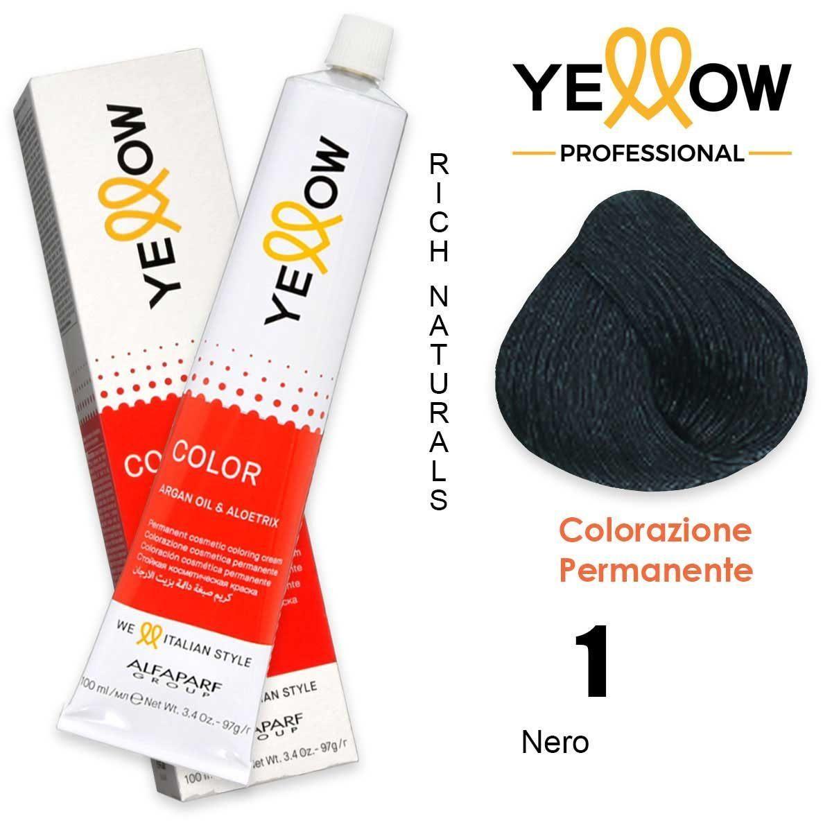 ALFAPARF YELLOW COLOR PERMANENT 1.0 100ml
