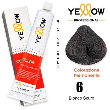 ALFAPARF YELLOW COLOR PERMANENT 6.0 100ml