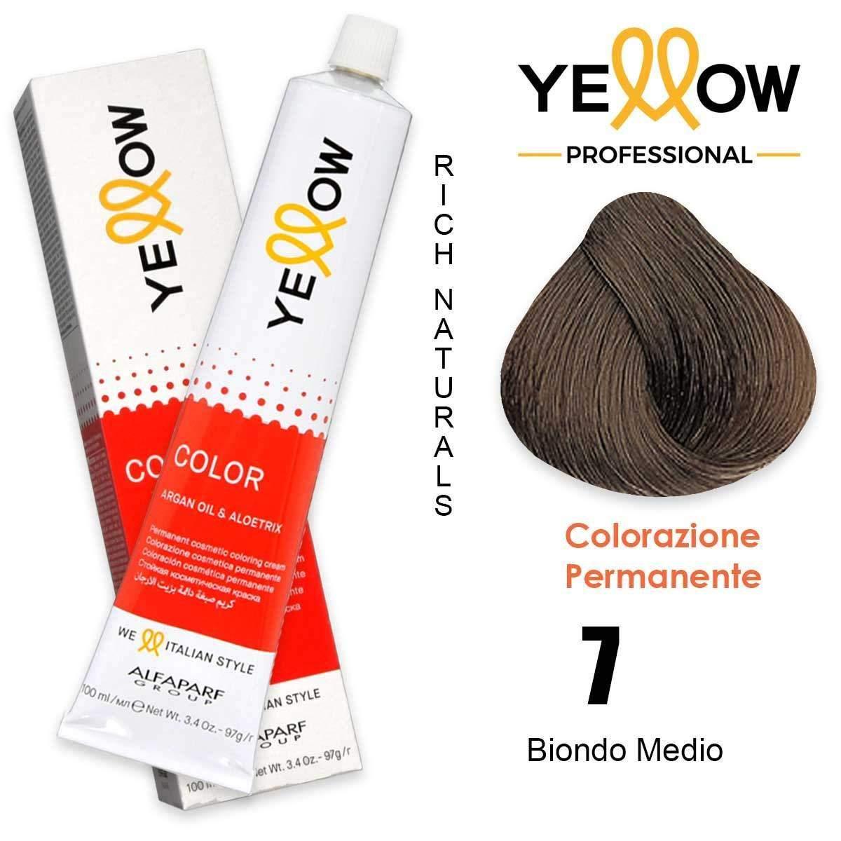 Alfaparf yellow color permanent 7 100ml