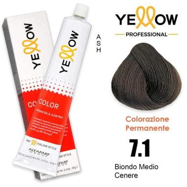 ALFAPARF YELLOW COLOR PERMANENT 7.1 100ml