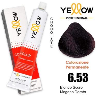ALFAPARF YELLOW COLOR PERMANENT 6.53 100ml
