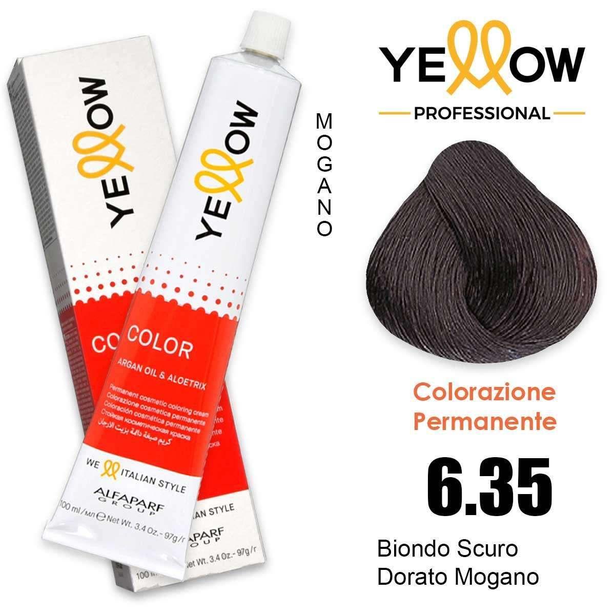 ALFAPARF YELLOW COLOR PERMANENT 6.35 100ml