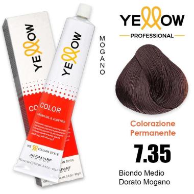 ALFAPARF YELLOW COLOR PERMANENT 7.35 100ml