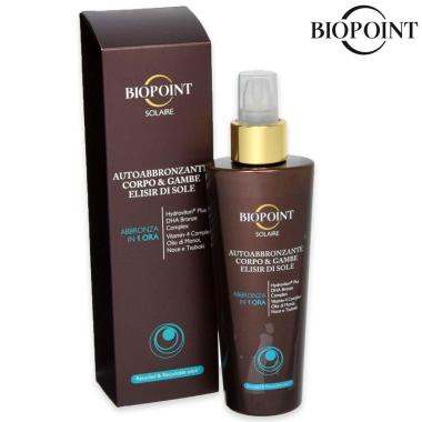 Biopoint autoabbronzante elisir sole corpo 150ml