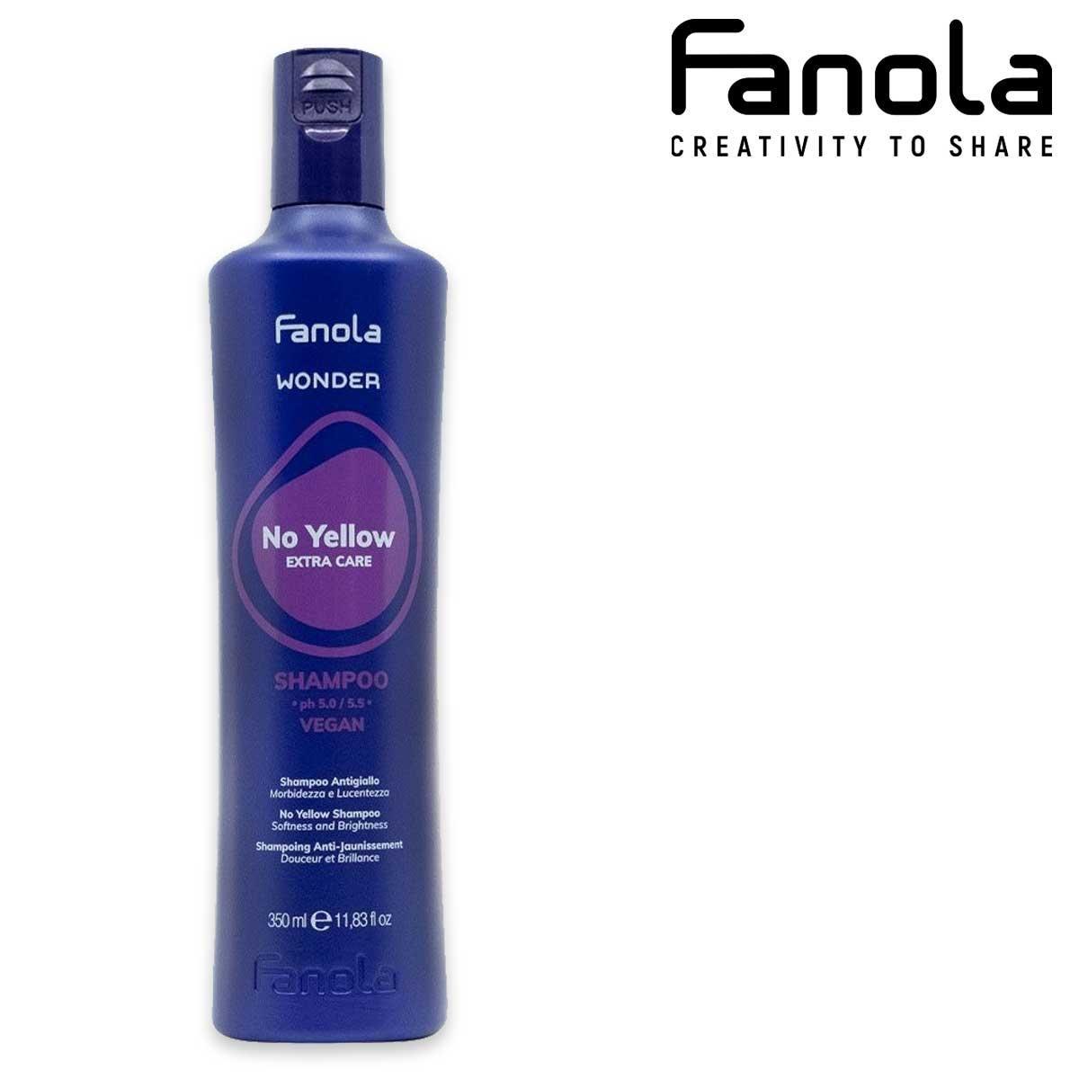 Wonder no yellow fanola shampoo 350 ml