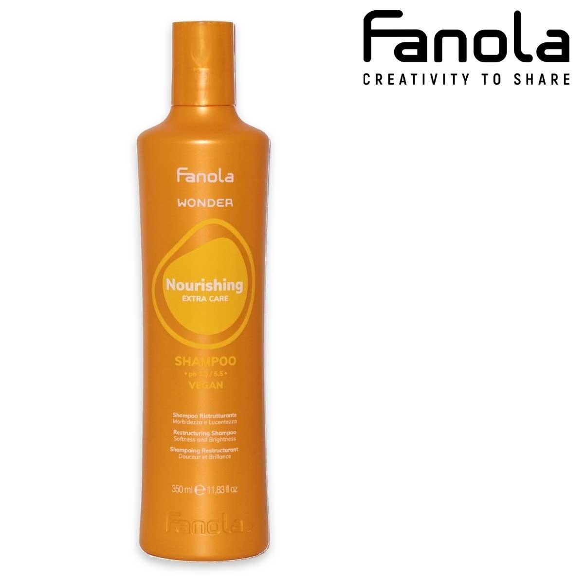 Fanola shampoo ristrutturante morbidezza e lucentezza 350 ml