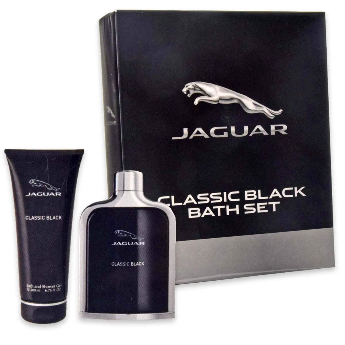 Coffret jaguar classic black bath set edt 100 ml + shower gel 200 ml