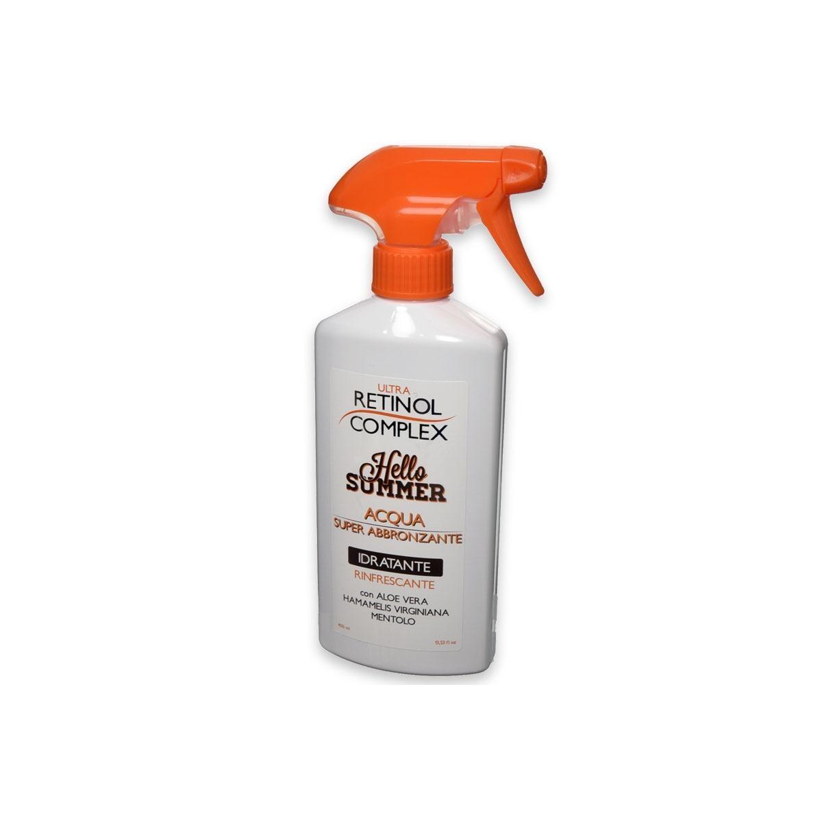 Retinol complex hello summer acqua super abbronzante 400 ml